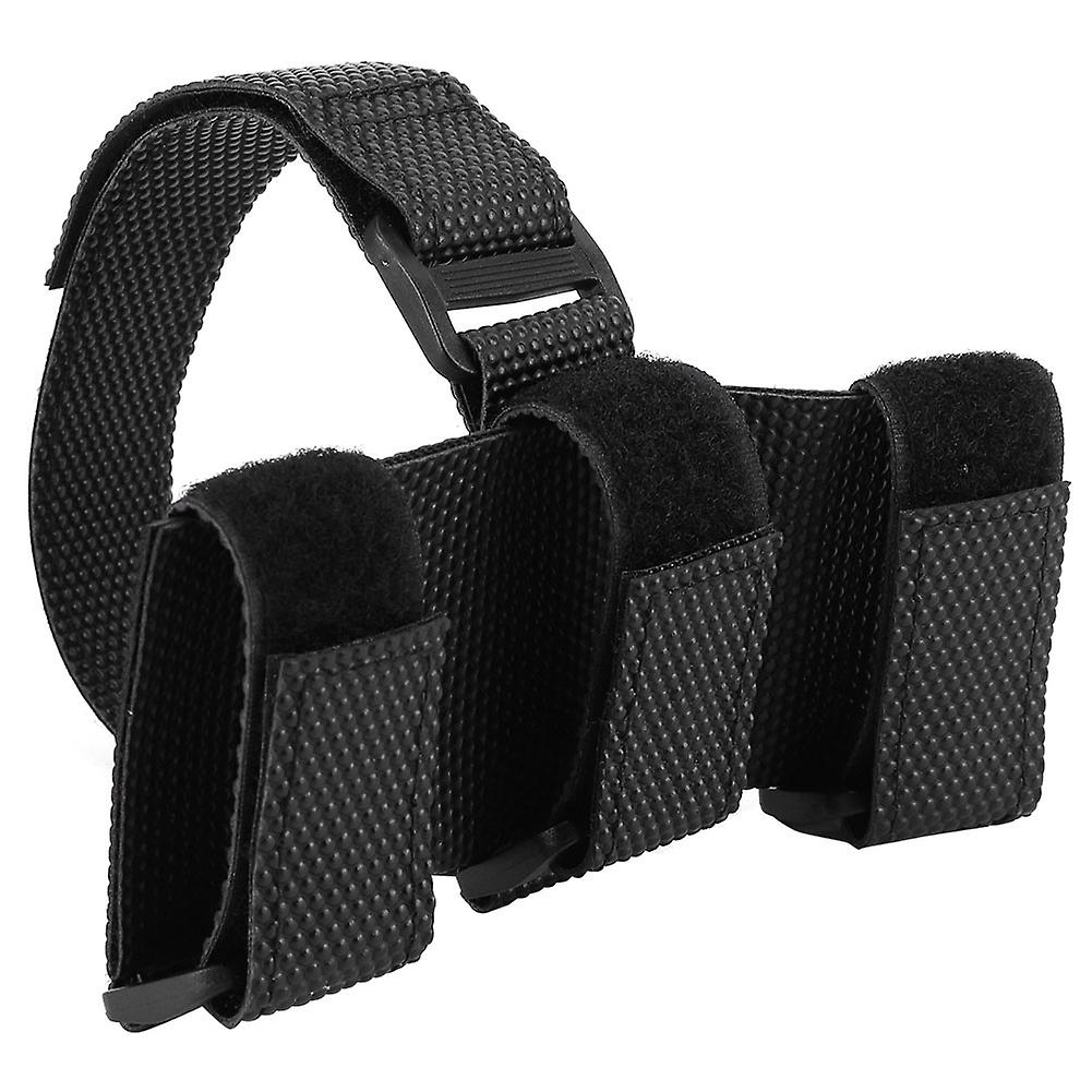 Bluetooth Speaker Binding Strap Mountain Bike Hook&amp;Loop Fixed Bottle Elastic Rope(Black ) Bottle Mount Strap