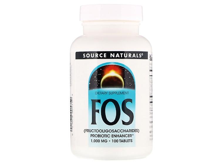FOS (Fructooligosaccharides) (100 tabletten)-Source Naturals