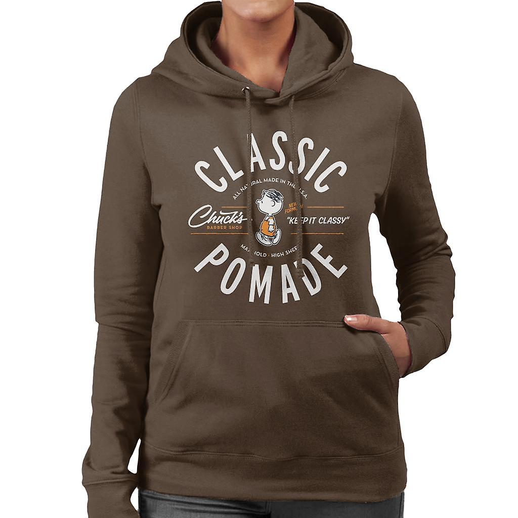 Peanuts Shermy Classic Pomade Women's Hooded Sweatshirt