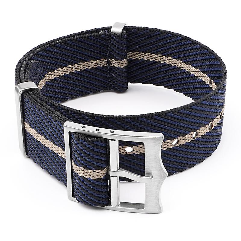 Nylon Strap For One Over Tudor Biwan Small Red Flower Canvas Strap