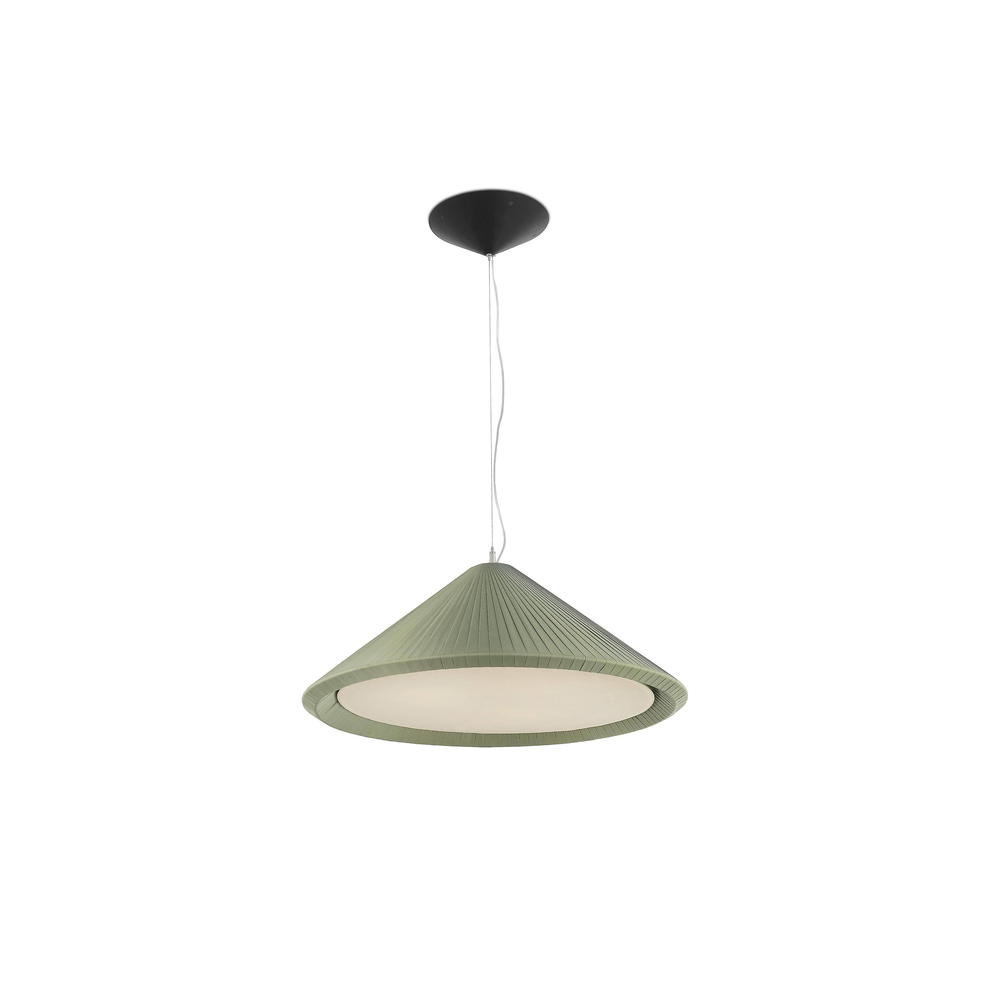 Faro Hue-In - 3 Light Small Dome Ceiling Pendant Olive green, E27
