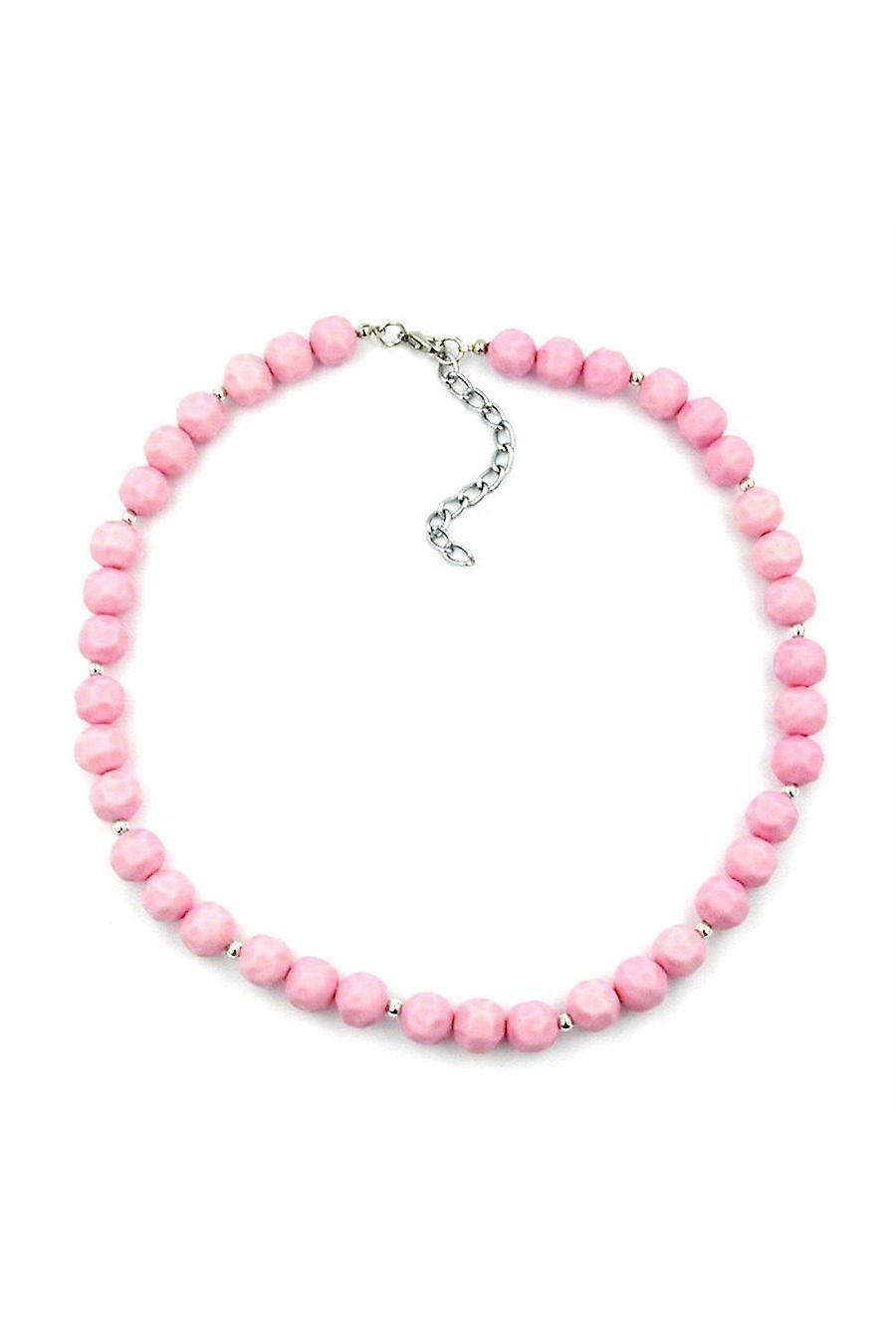 Necklace Light Pink Beads - Gl00515