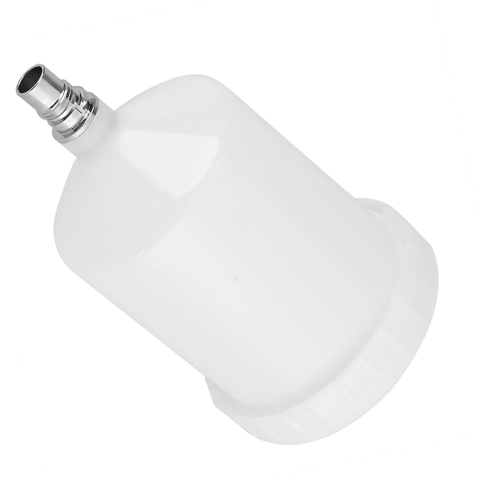 Plastic Cup Air Gravity Paint Pot Thread Connector for Spray Gun Tool 600ml Capacity 