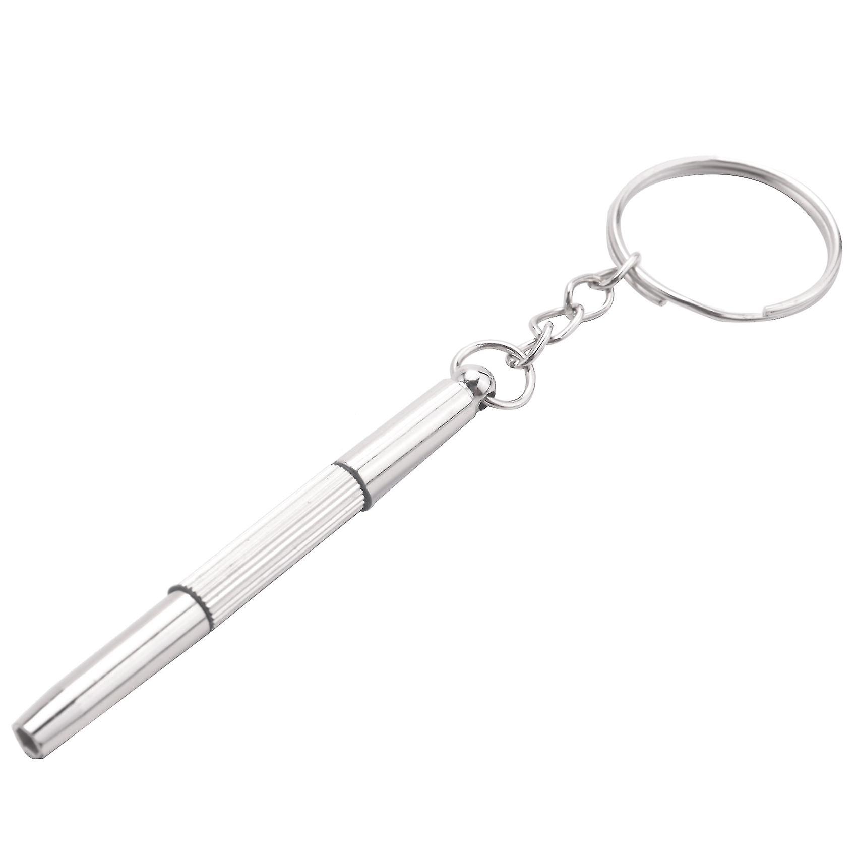3in1 Mini Alloy Screwdriver Key Ring Watch Glasses Repair Tool