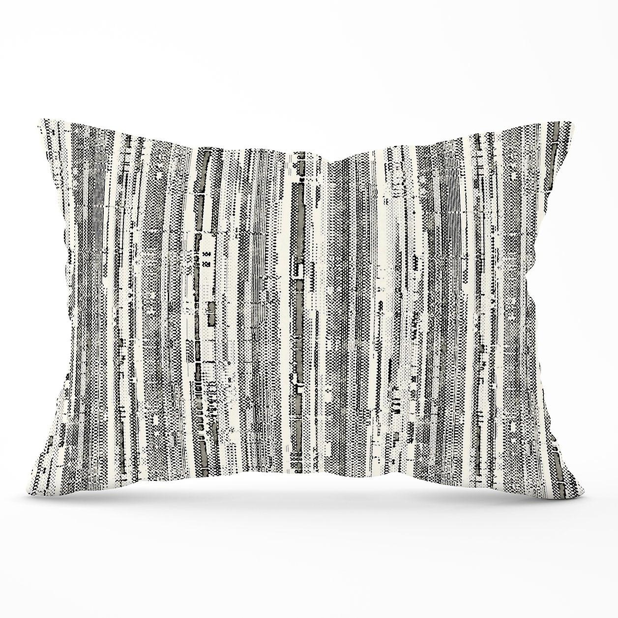 Washed Out Canvas Pattern Cushions