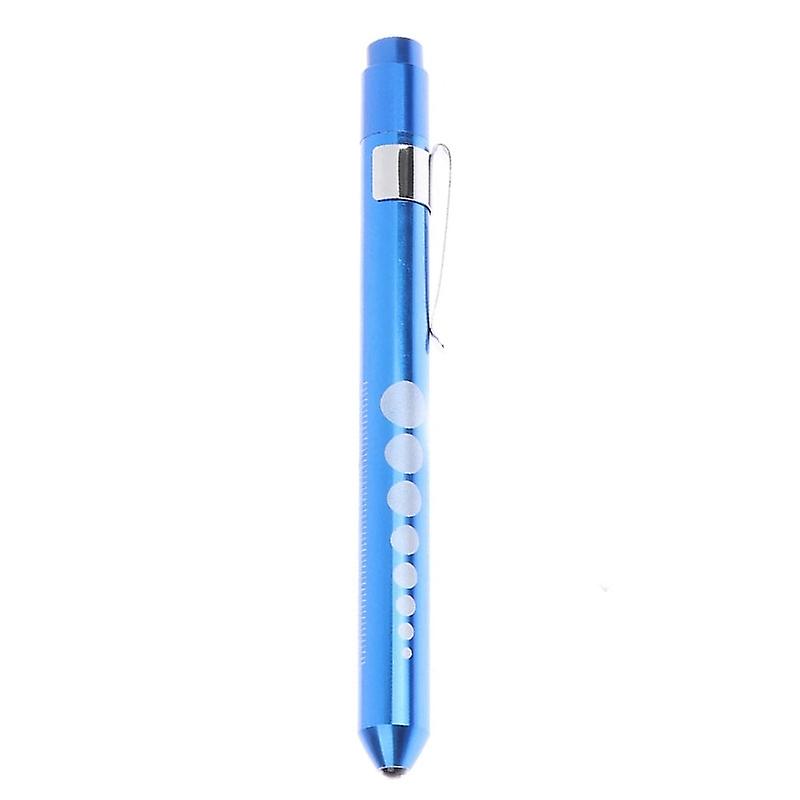 E-SMARTER Pen Flashlight Convex Head Yellow Light