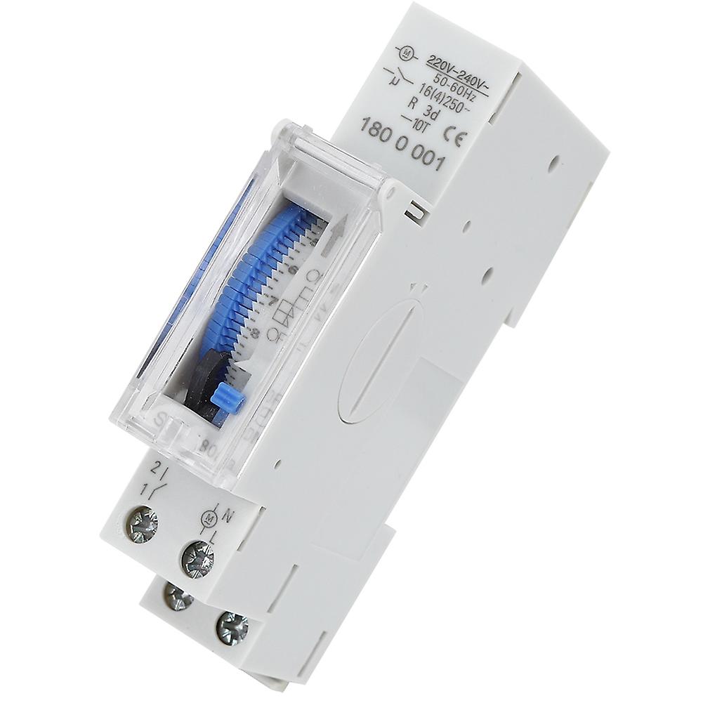 SUL180a 15 Minutes Mechanical Timer 24 Hours Din Rail Timer Time Switch Relay 220V