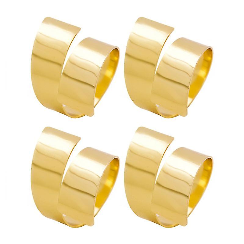 4pcs Napkin Rings For Restuarant