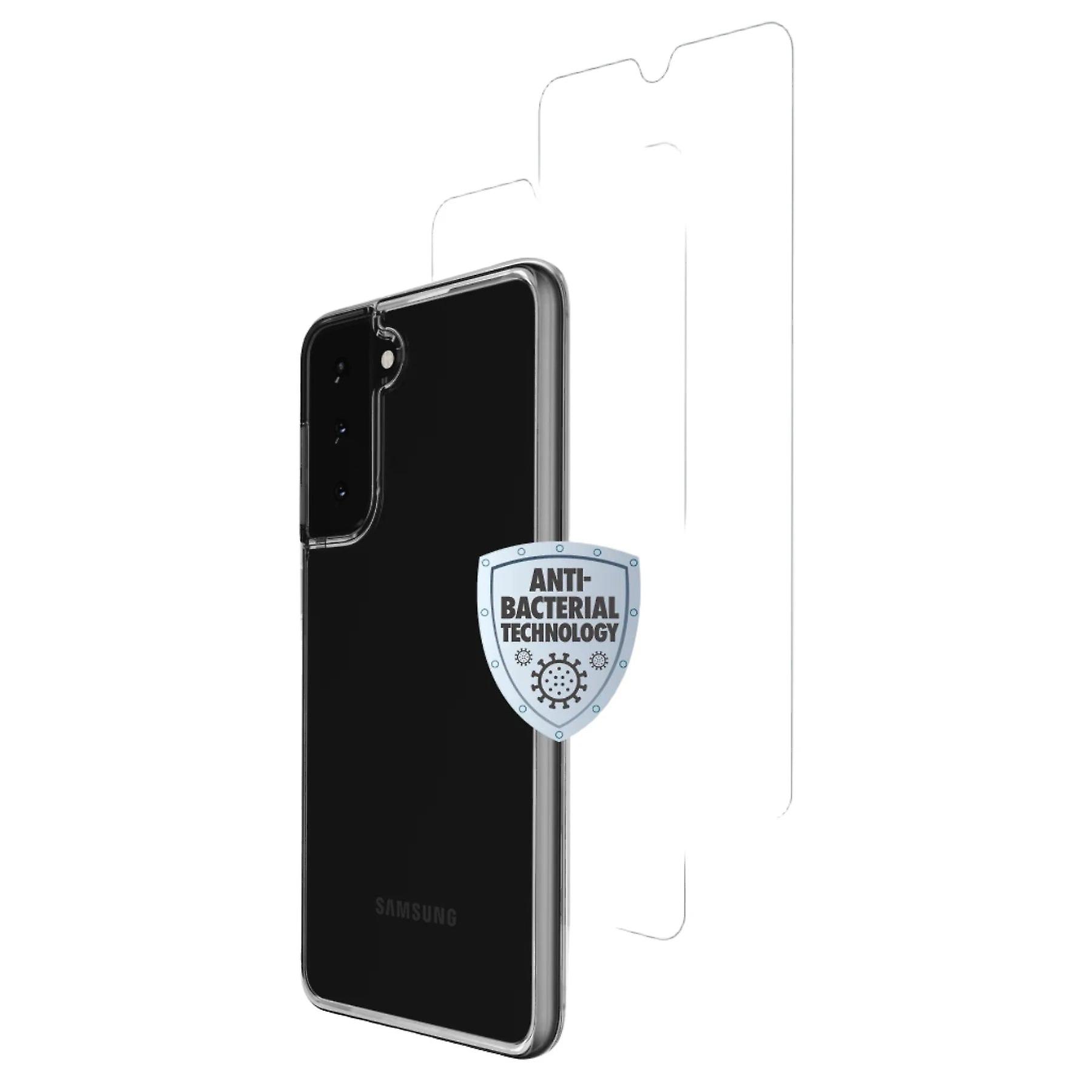 Skech Galaxy S21+ Protection 360 Pack Clear Case X2 Screen Protector