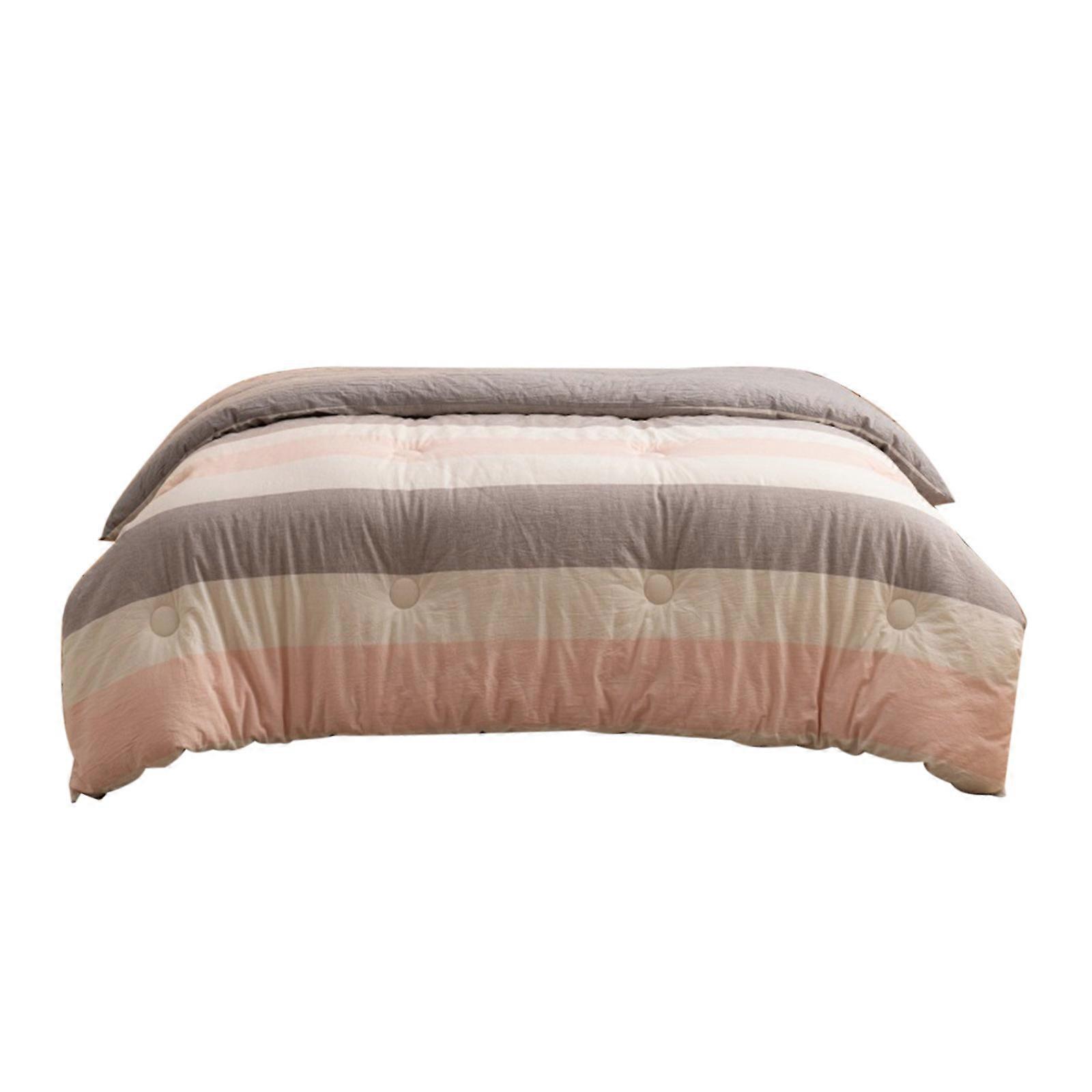 Ultra-Soft Washed Microfiber Duvet Insert - Great For Summer Spring Fall Enhanced Warmth For All Seasons - Lightweight Yet Insulating Comforter Core