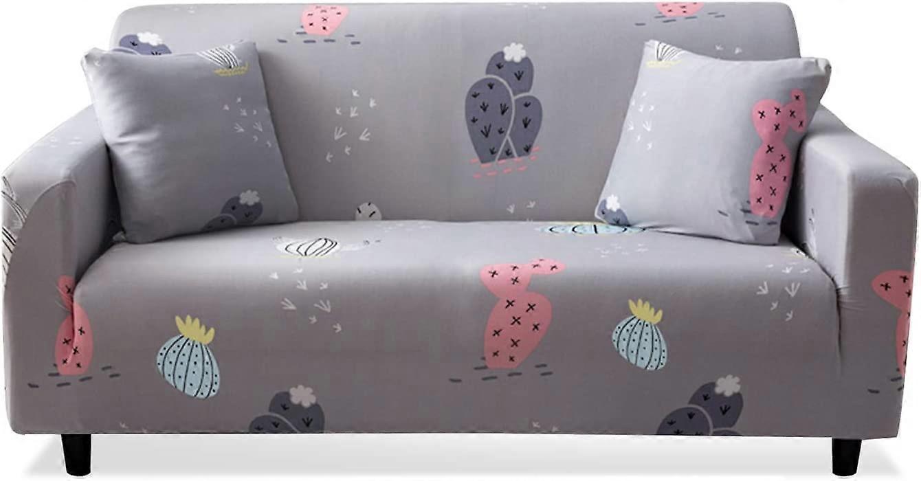 Sofa Covers 1 Piece Sofa Cover Elastic Soft Fabric 2 Seater