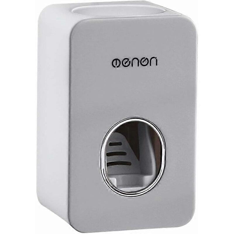 -Automatic Wall Mounted Toothpaste Dispenser - Waterproof and Dustproof - Gray7x6x11