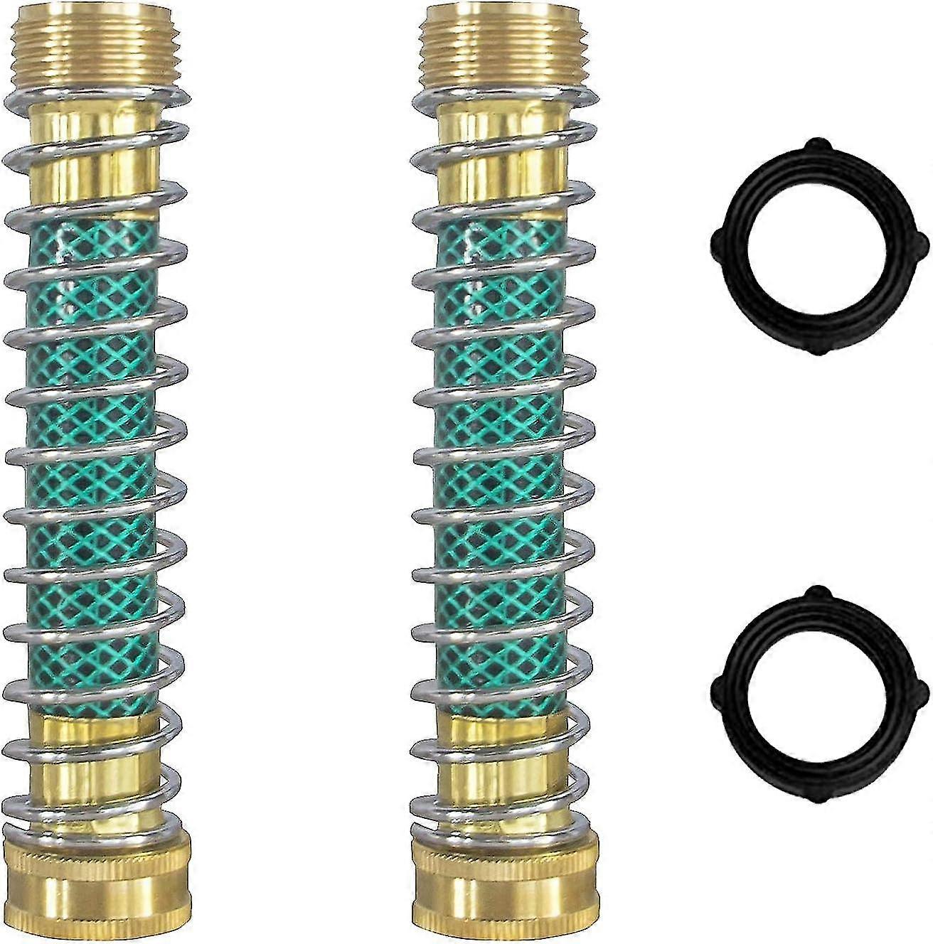 Garden Hose Protector, Hose Extension Adapter with Coil Spring