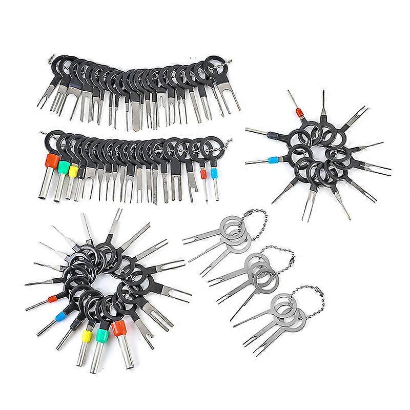 3/18/36/41pcs Car Terminal Removal Tool Wire Plug Connector Extractor Puller Release Pin Extractor Kit For Car Plug Repair Tool