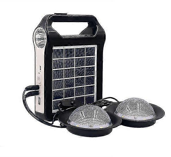 Usb Port Solar Panel Light Solar Generator System With Lighting Lamp Outdoor