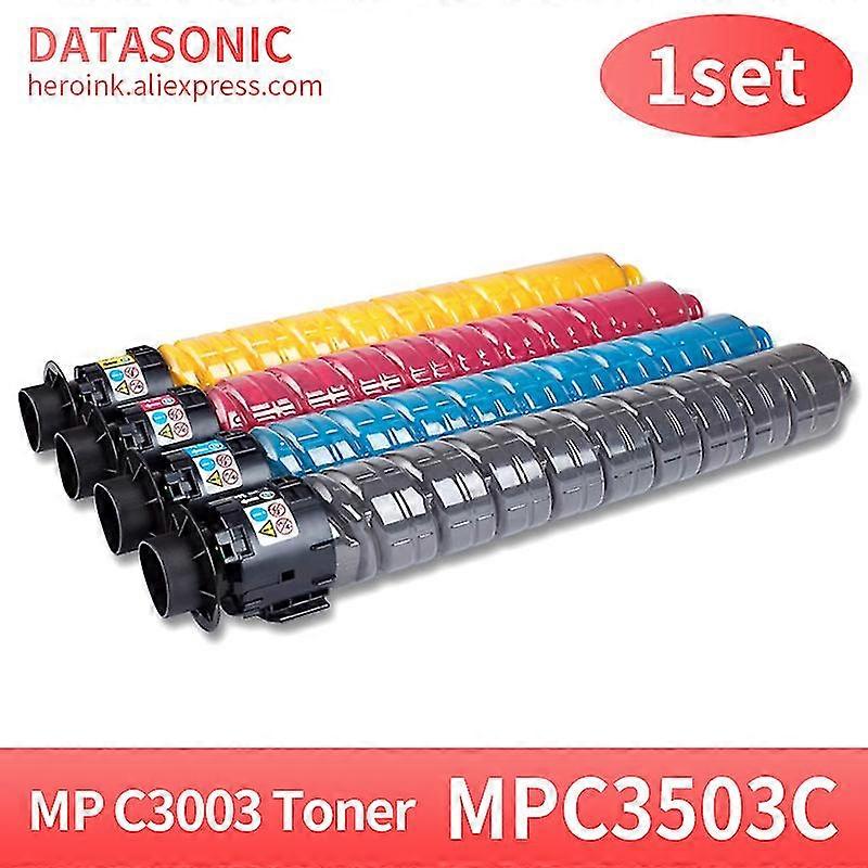 hg 4color 1set Tonerkartusche kompatibel für Ricoh MP C3003SP C3503SP Lanier MP C3003 C3503 Savin MP C3003 MPC3503 Color Toner