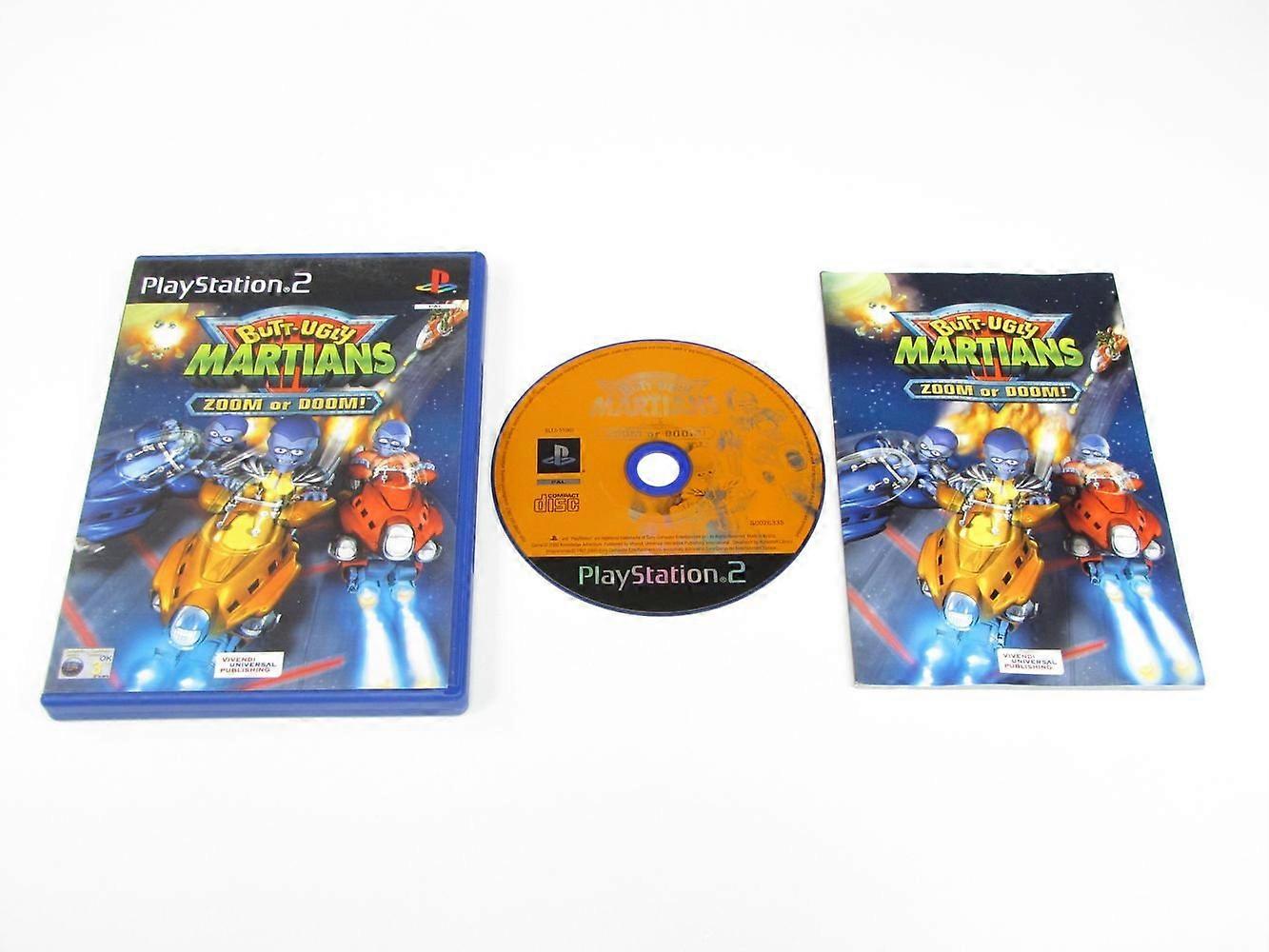 Butt Ugly Martians Zoom or Doom (PS2) - PAL