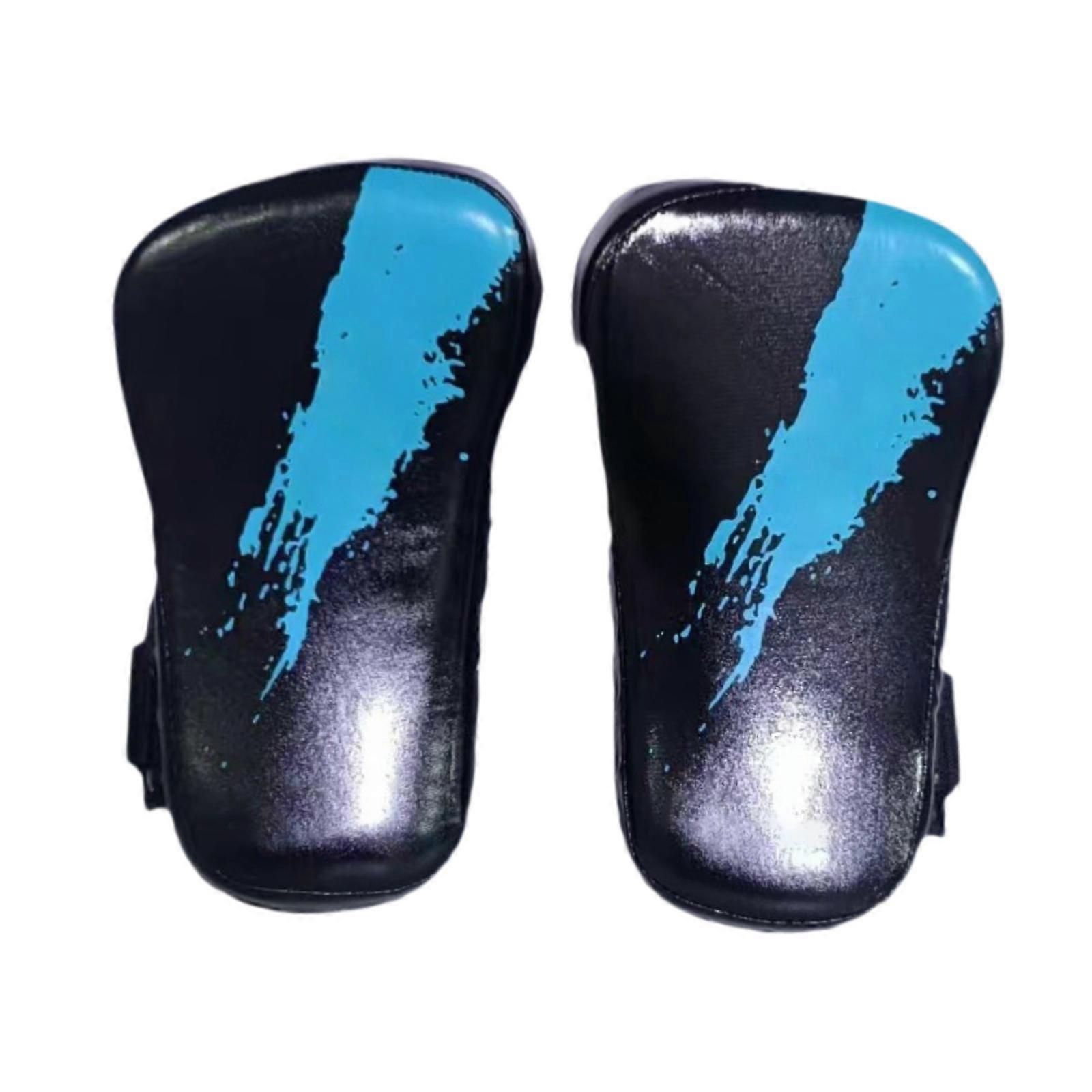 Almofada de Chute de Taekwondo para Crianças Kickboxing com Alça Ajustável Almofada de Boxe Preta