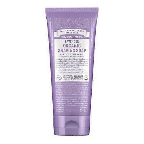 Organic Shaving Soap Lavender, 207 Ml by Dr.Bronner's