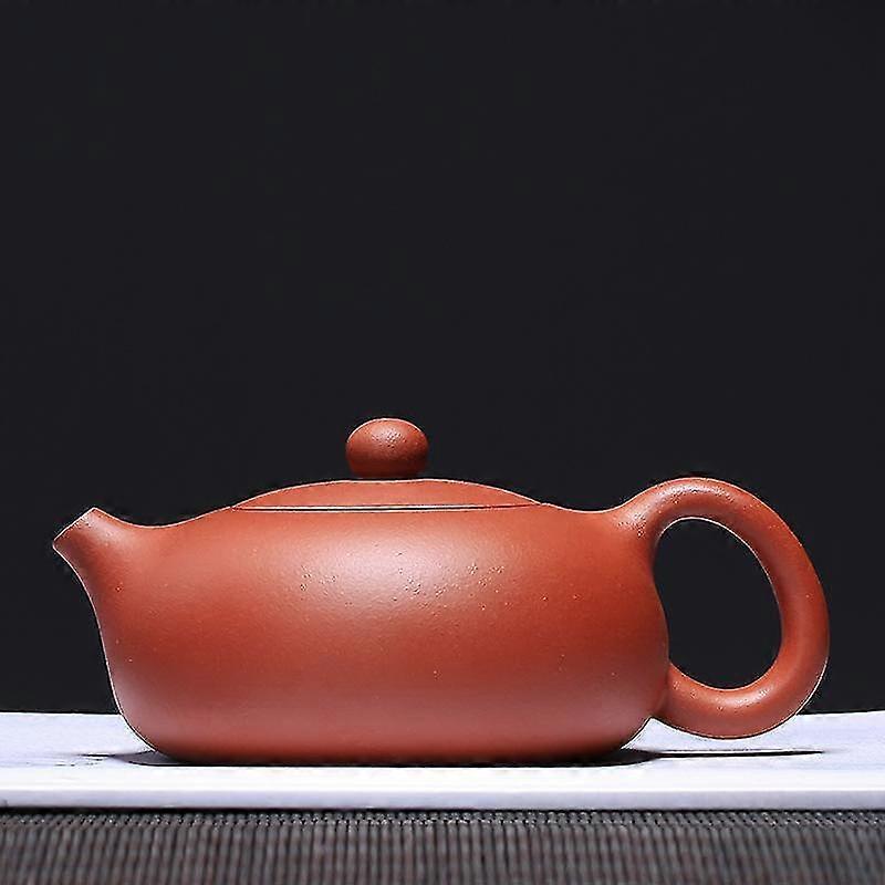 clay teapots xishi ball hole filter kettle purple handmade
