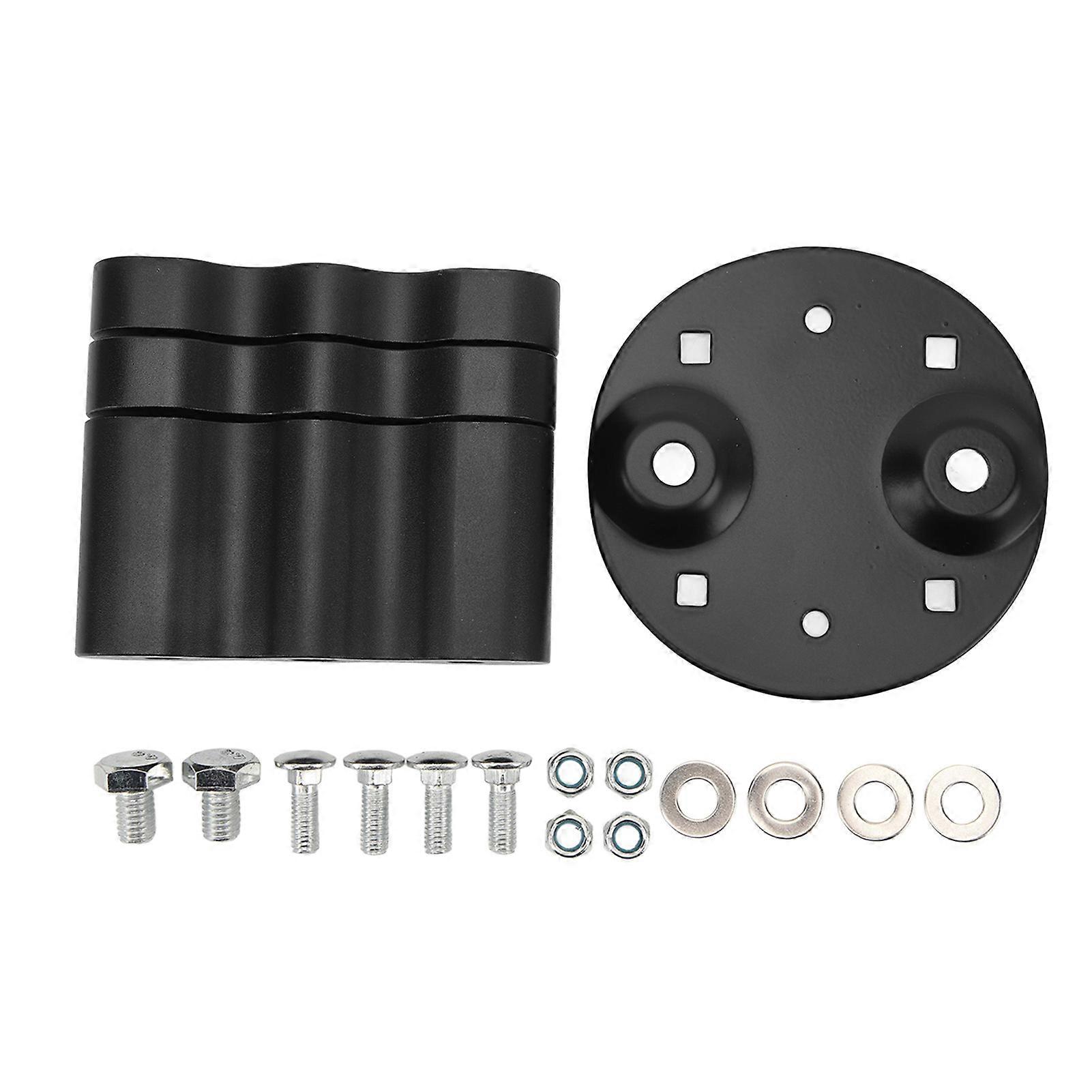 ガス缶はRX DLX PMブラック電気泳動コーティングを取り付けることができますオートバイYEMAA用の強力な強度燃料コンテナマウント