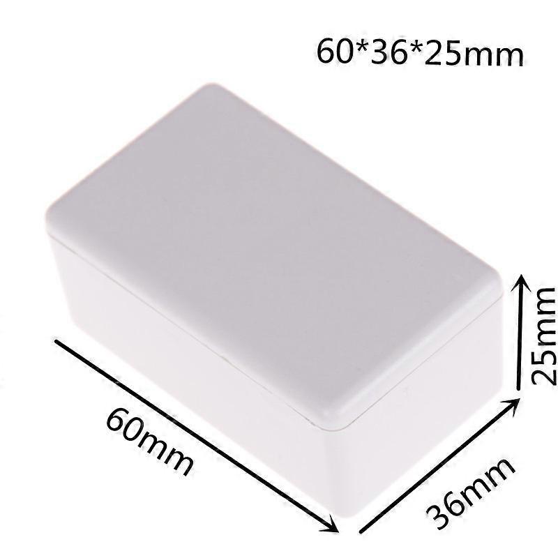 2pcs Electronic Enclosure Box Plastic Electronic Project Case Junction Case Plastic Junction Box