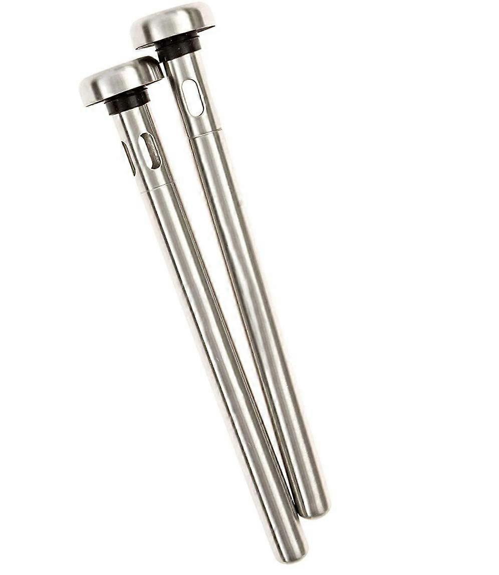 2025،2 قطعة بيرة مبرد عصا فورية محمولة من الفولاذ المقاوم للصدأ زجاجة شراب زجاجة تبريد عصا