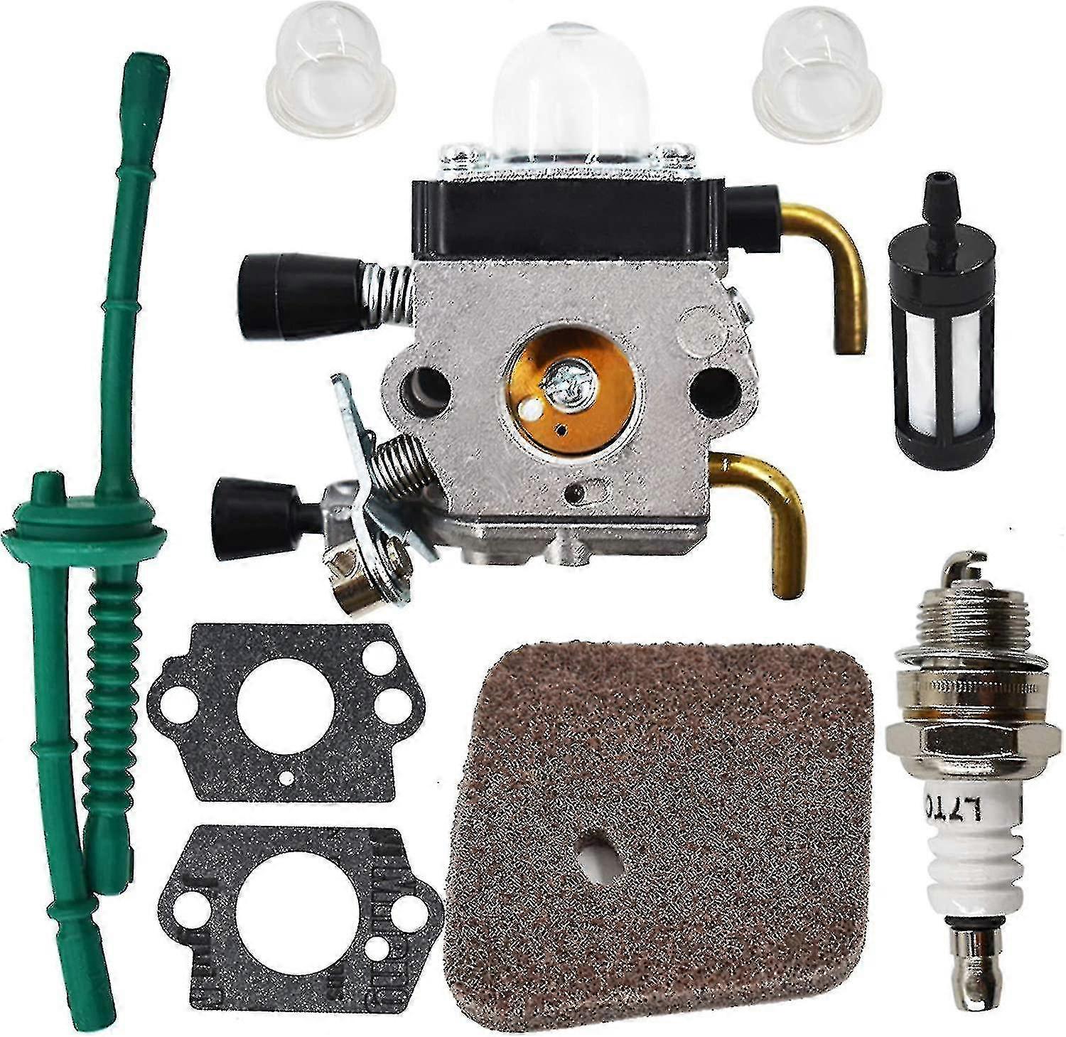 Carburetor Replacement For Stihl Fs38 Fs45 Fs46 Fs55 Km55 Fs85 Trimmer With Air Fuel Filter Gasket