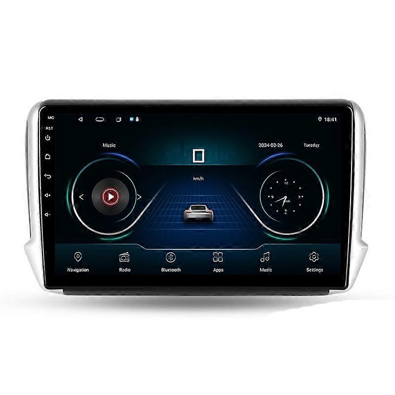 For Peugeot 2008 1 2013 - 2020 Car Radio Multimedia Video Player WIFI Navigation