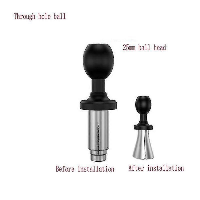 Motorcycle Bracket Connecting Rod Universal Ball Head Accessories Handlebar Fixed Navigation 360 Sports Camera Rearview Mirror B