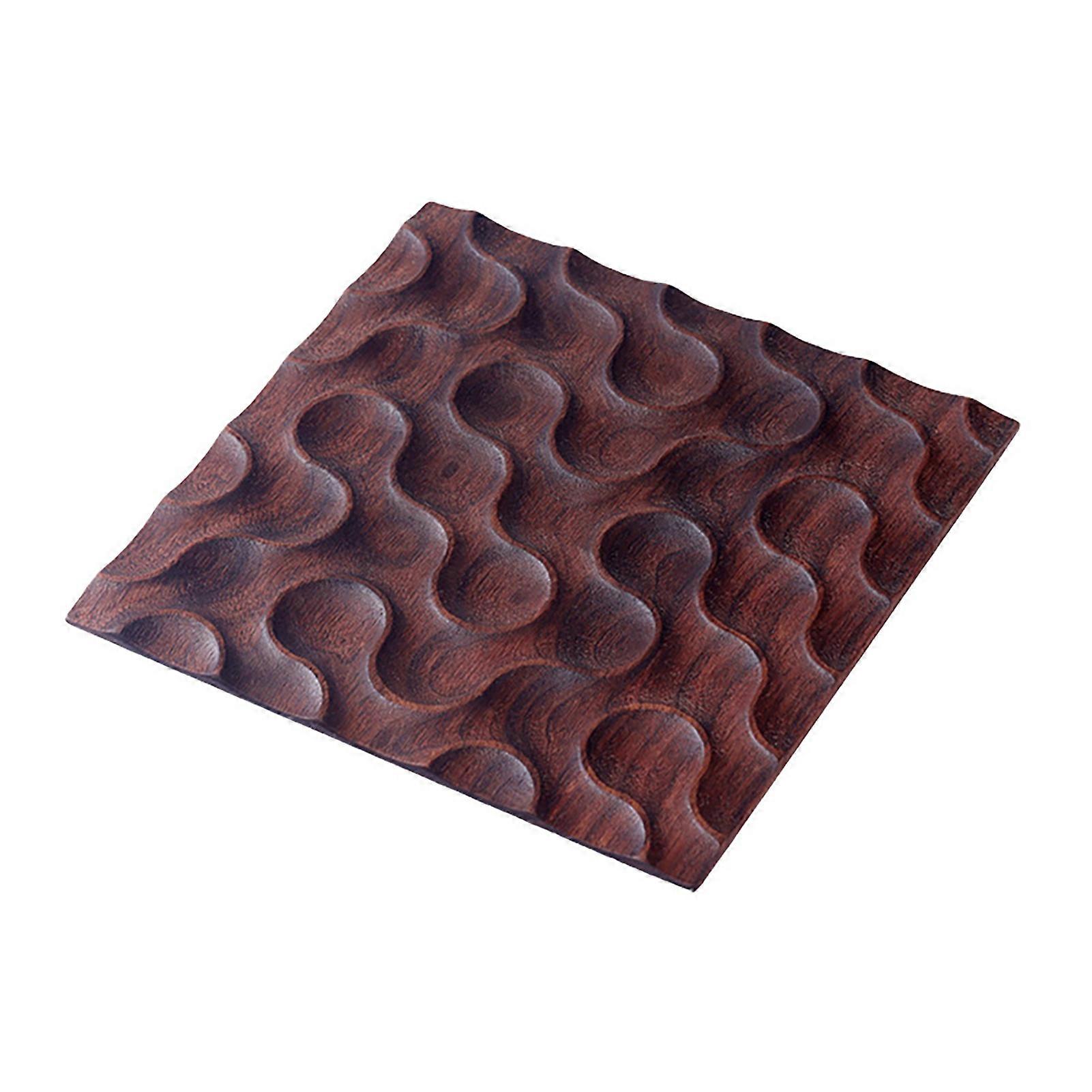 Rectangle Tea Tray Square Restaurant Serving Trays Heat Resistant Cork Coaster