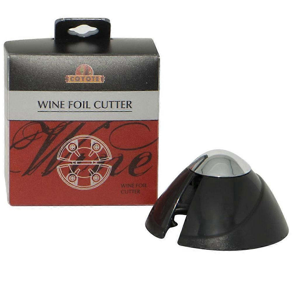 Coyote Wine Foil Cutter Premium Quality and Durable Wine Foil Cutter (Black)