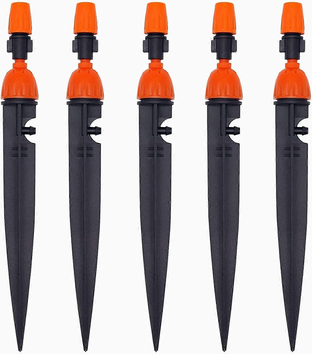 10 Pcs Dual Function Drip Irrigation System Drip Kit 4mm/7mm Hose Connector,2024 Ping