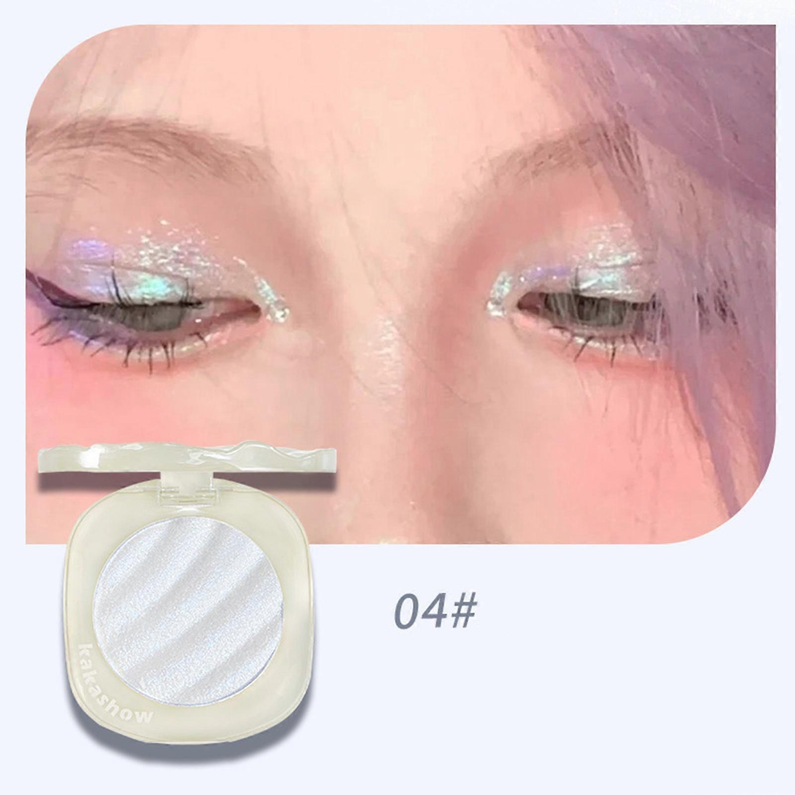 Highlighter Makeup Palette Lasting Natural Shiny Contour Highlight Palette for Dewy Glowing Nourished Skin