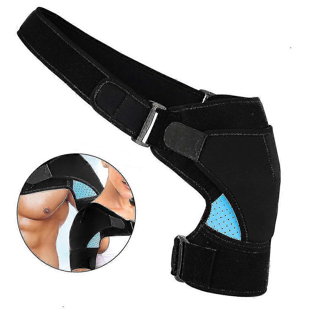 1 Pcs Shoulder Brace For Men And Women | Compression Support For Torn Rotator Cuff And Other Shoulder Injuries | Compression Sleeve For Joint Pain, Te