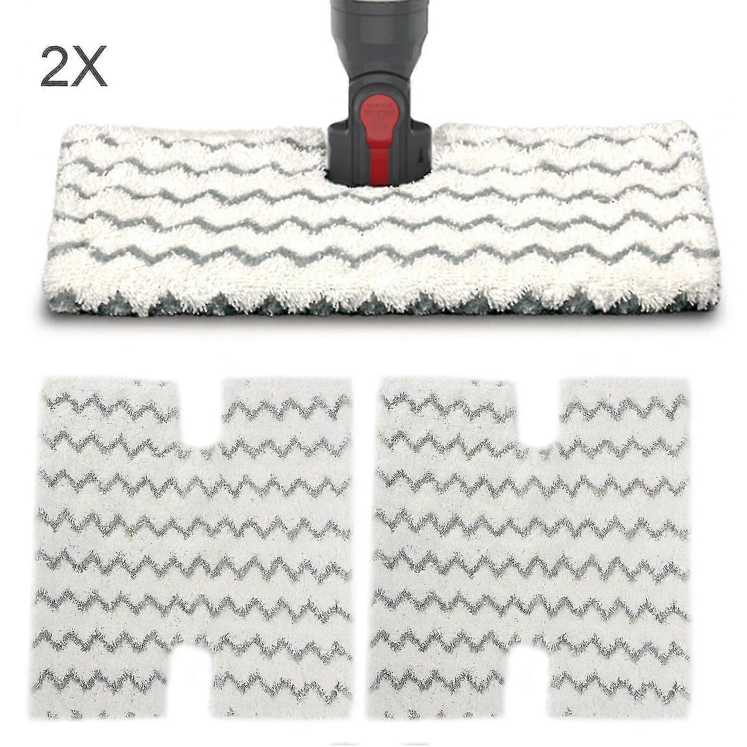 2pack Replacement Shark Pads Steam S6001 S6003 Flip Steam Mop Pads