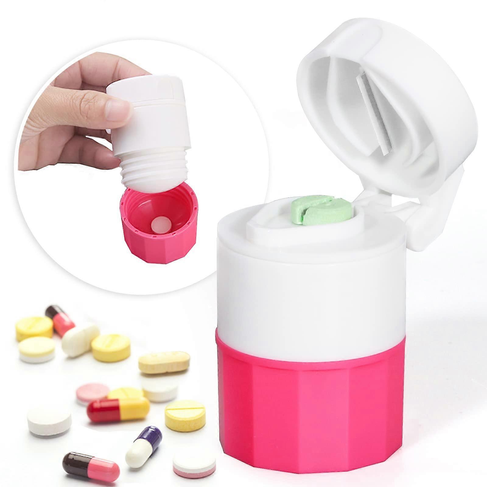 Pill Crusher and Grinder, Small Size Vitamins and Tablets Grinder,Pill Crusher