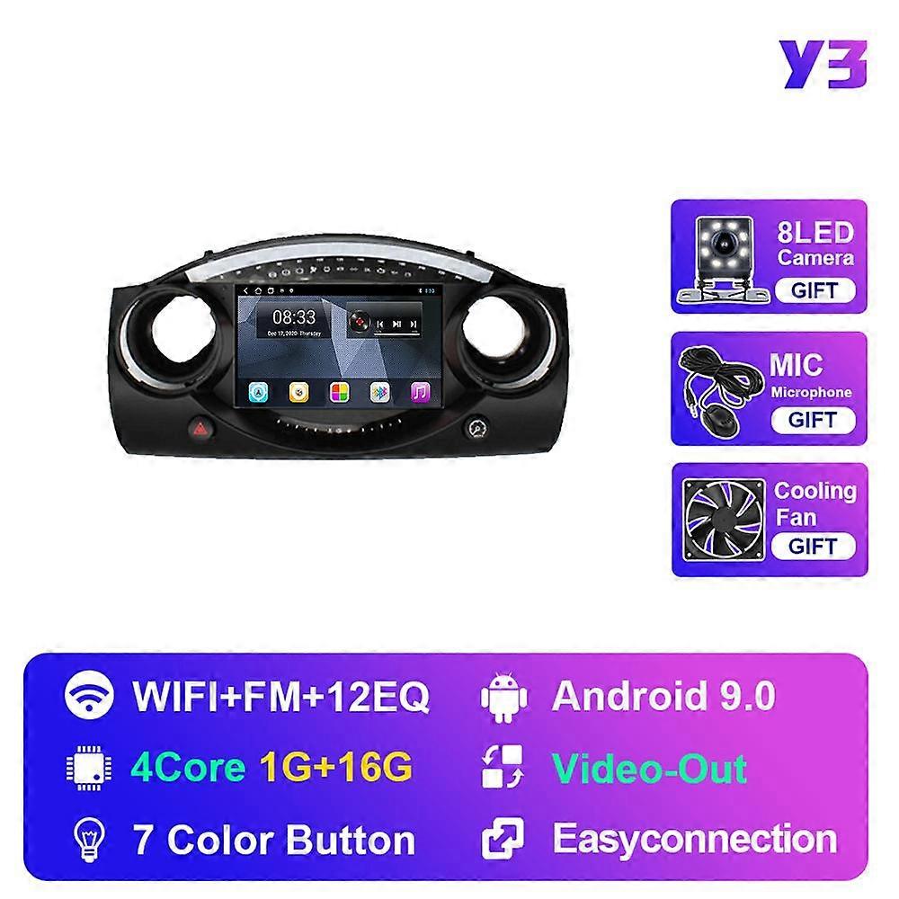 Redkid Autoradio for BMW Mini Cooper S R50 R52 R53 2004-2007 Multimidia Video Player DSP GPS Navigat