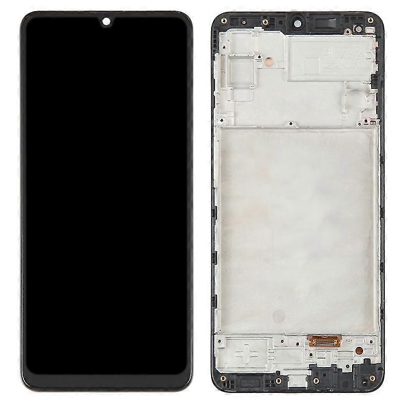 For Samsung Galaxy M32 (Global Version) 4G M325 OLED Screen and Digitizer Assembly+Frame
