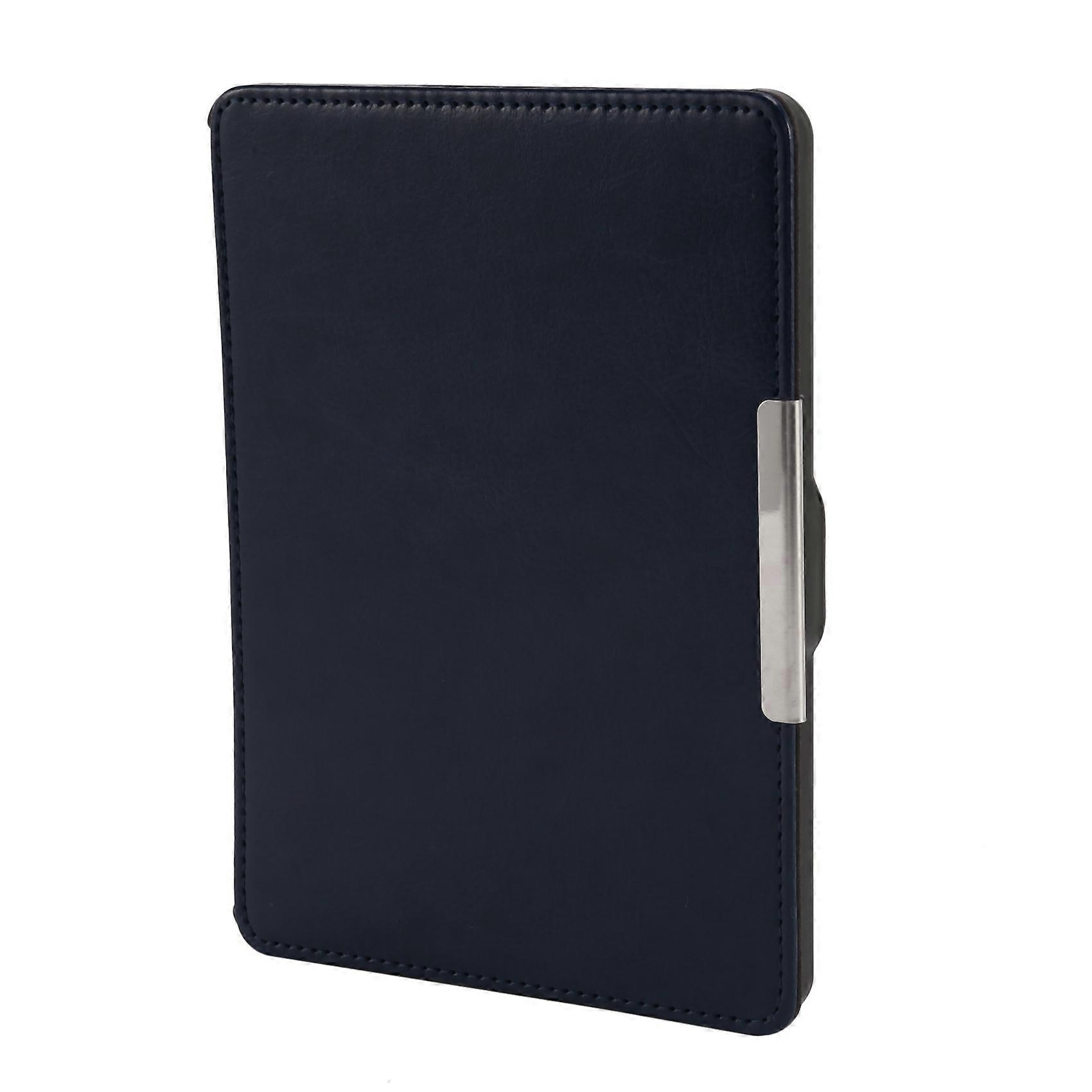Case for GLO HD 6.0" eReader Magnetic Auto Sleep Cover Ultra Thin Hard Shell (Dark blue)