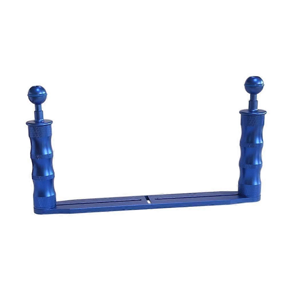 Aluminium Alloy Underwater Camera Tray Video Light Stabilizer Tray Blue
