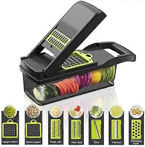 Multifunctional Smart Vegetable Slicer 7 in 1 Adjustable Vegetable Cutter