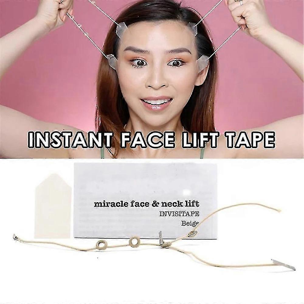 40 Pcs Instant Face Lifting Tape Invisible Facial V-line Patch Stickers