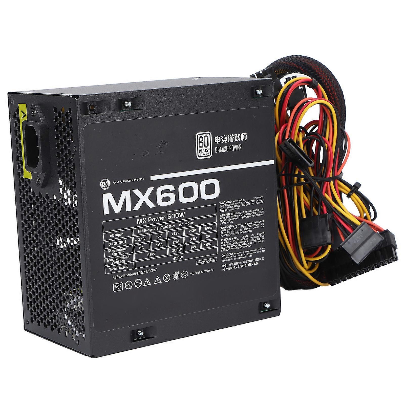 450W Computer-Netzteil MX600 Desktop Passiv ATX?450W Mainframe-Netzteil 230V