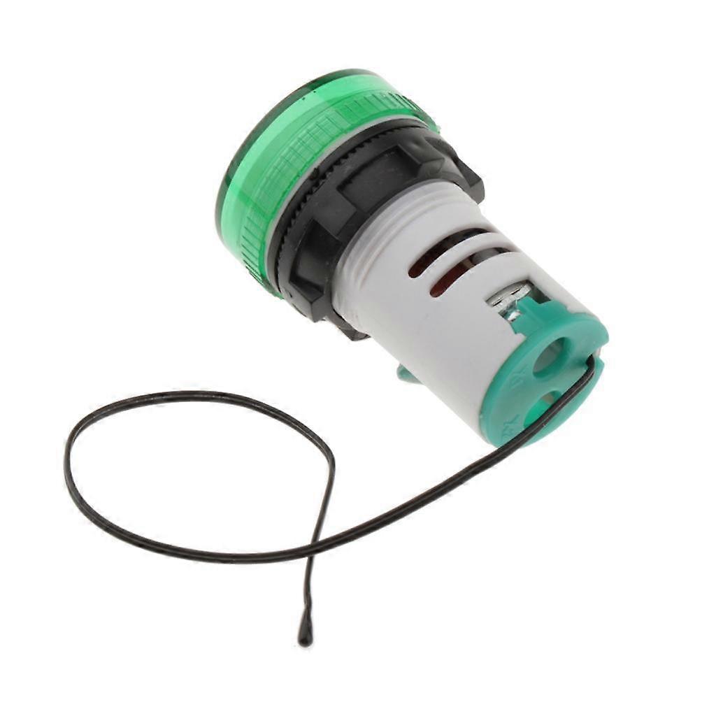 2x Digital Display Cylindrical Thermometer