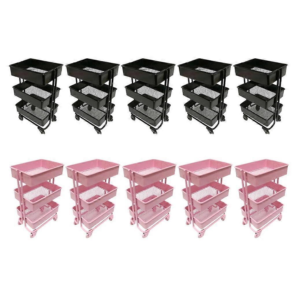 10x scala 1:12 in miniatura metallo 3 strati scaffale di stoccaggio rack per la stanza della casa delle bambole