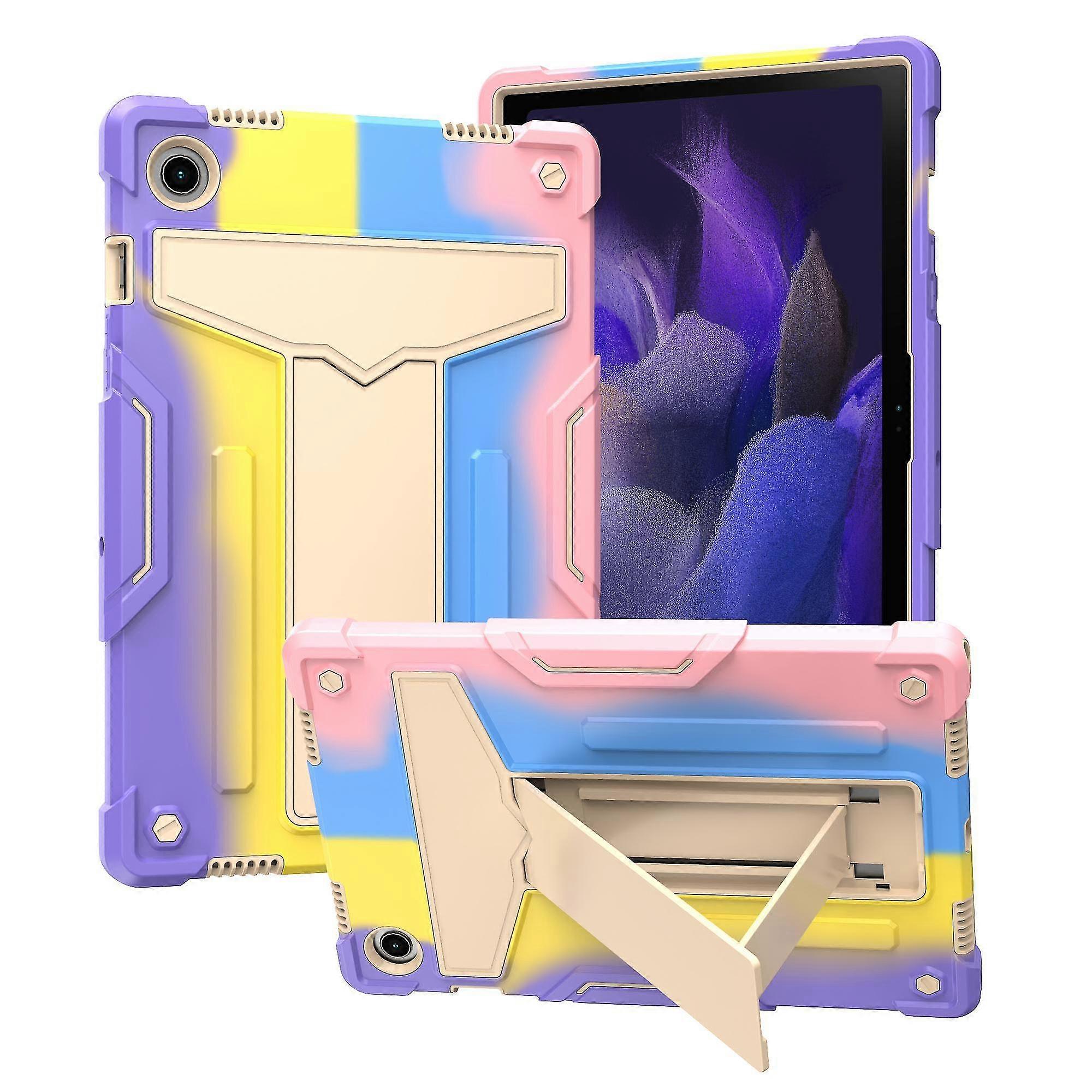 New Colorful Kid Friendly Case For Samsung Tab A8 10.5 Inch 2021, Shockproof, Camera Protection