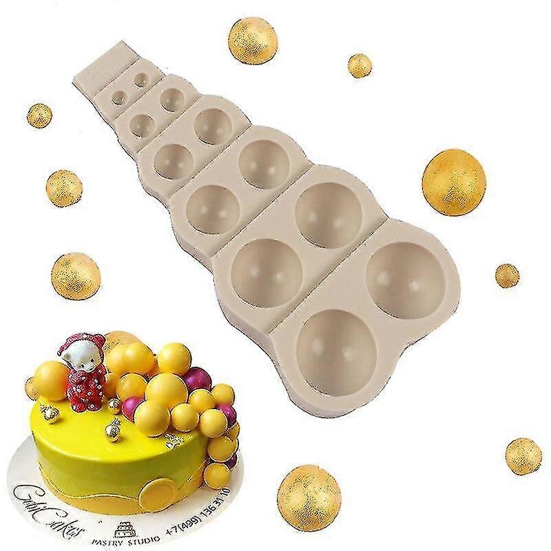 3d Bead Pearl Silicone Mold Multi Size Cake Decorating Tools (1pcs)