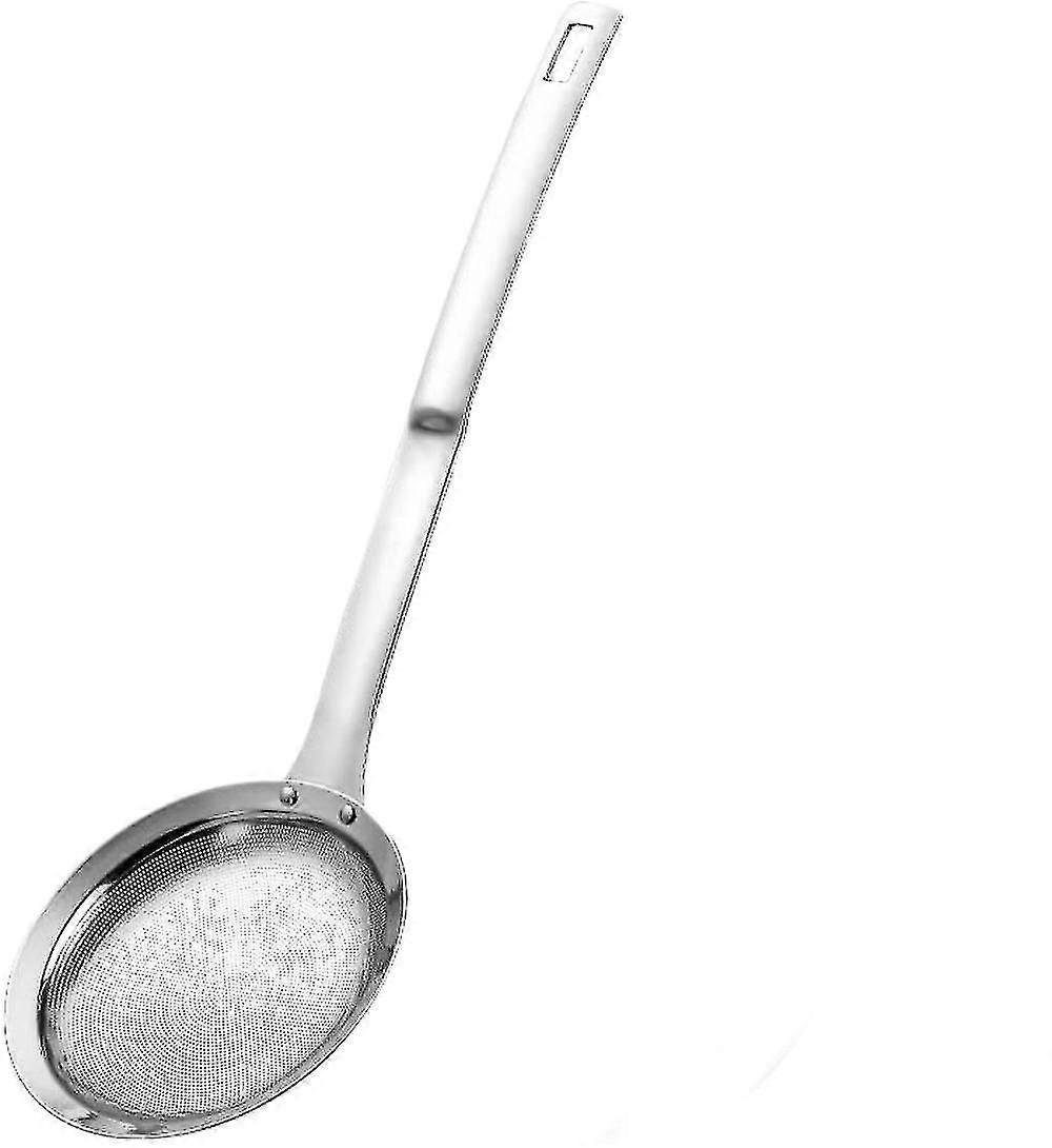 Kitchen Skimmer Strainers Stainless Steel Mesh Colanders Food Strainers Set Fine Mesh Sieve With Handle Slotted Spoon Handheld Fry Oil Filter For Cook