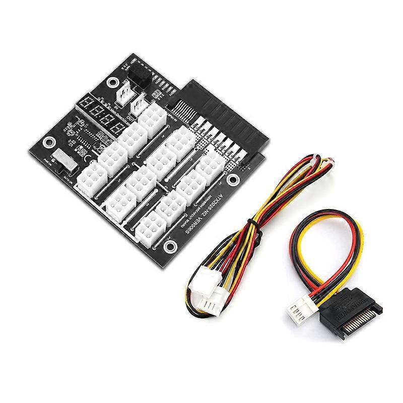 Atx 12 x 6pin Adapter 12V GPU/PSU Power Supply Board Server Conversion Board